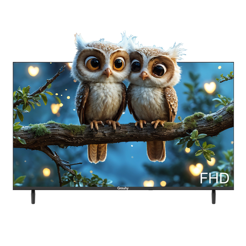 تلفزيون جروهي 43 بوصة LED سمارت Full HD بدون إطار - GLD43SAWORV2 تلفزيون جروهي 43 بوصة LED سمارت Full HD بدون إطار - GLD43SAWORV2